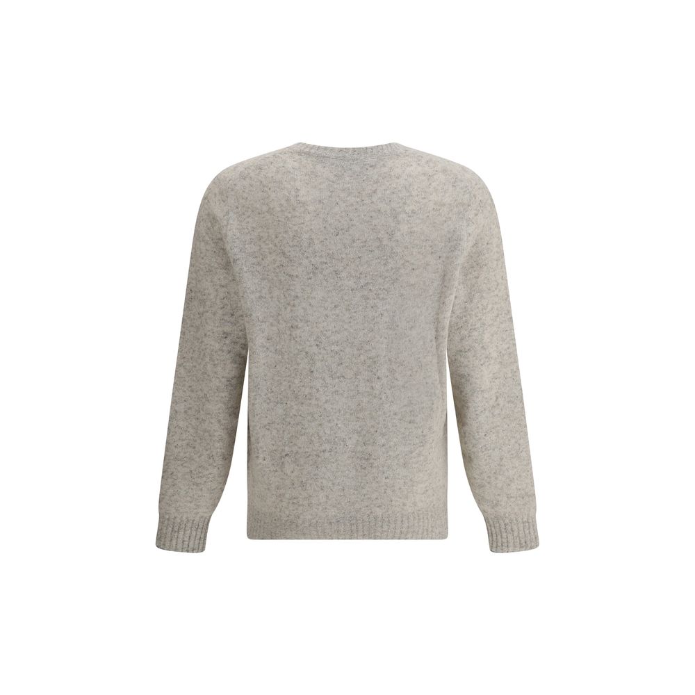 Pull Brunello Cucinelli mélange gris