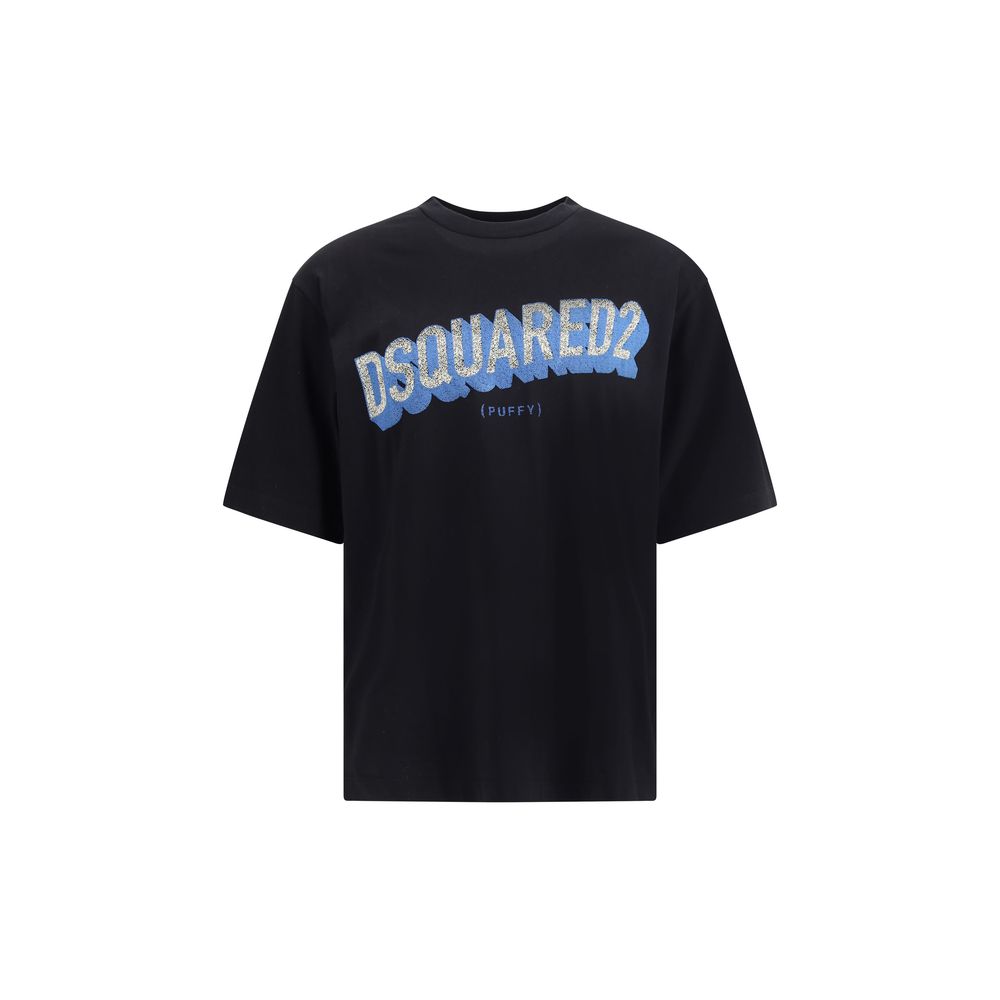 T-shirt Dsquared2 logo noir