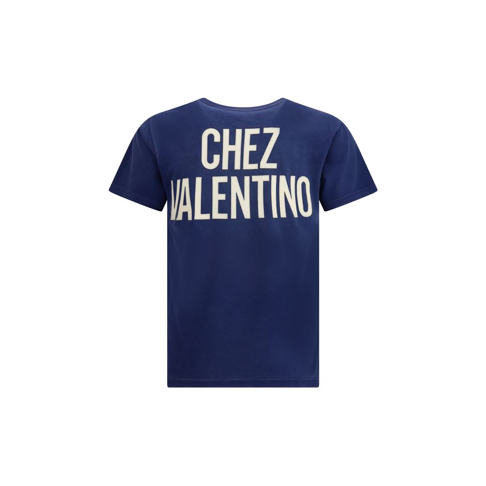 T-shirt Valentino Chez Valentino blanc