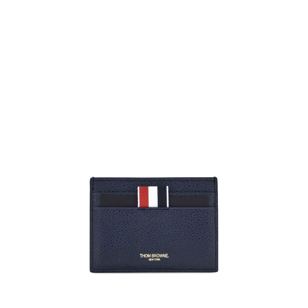 Porte-cartes Thom Browne à bandes multicolores