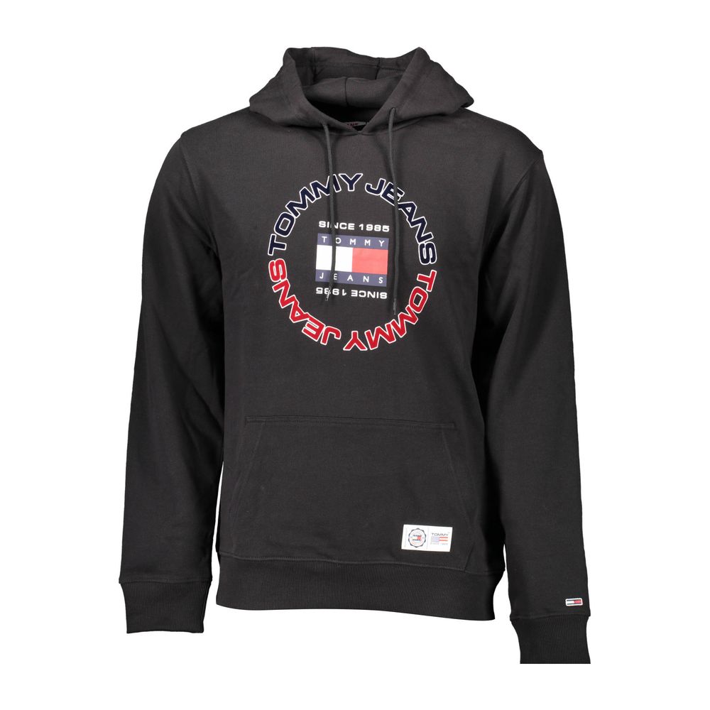 Sweat à capuche Tommy Hilfiger noir
