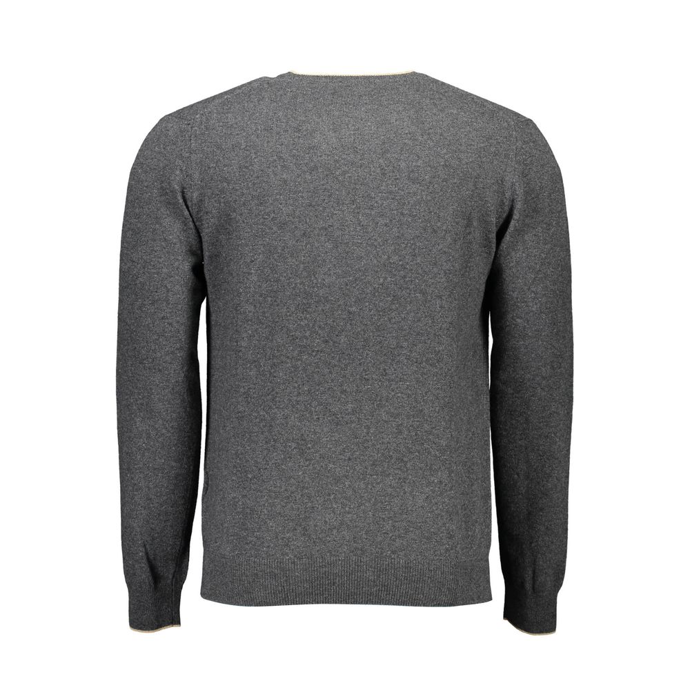 Pull gris avec logo