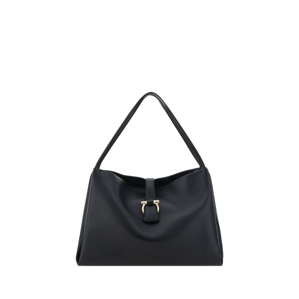 Sac à main Ferragamo en cuir noir