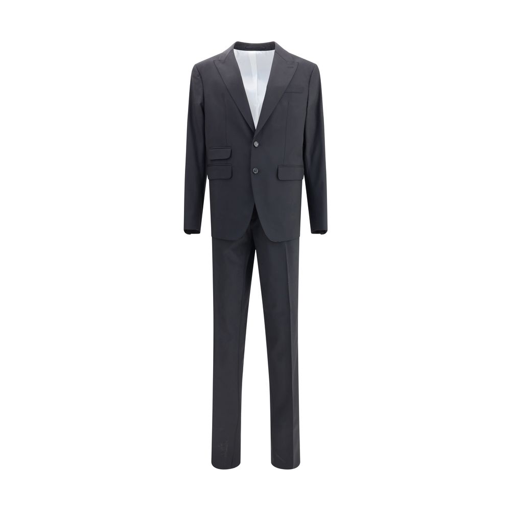 Costume Dsquared² London en laine noir