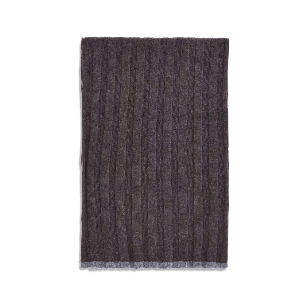 Écharpe Brunello Cucinelli en cashmere grise