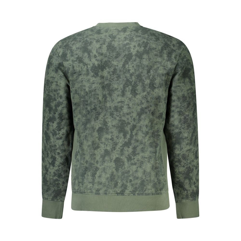 Sweat-shirt Green avec détails contrastés verts