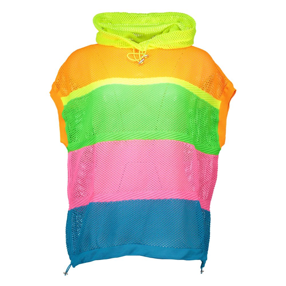 Sweater Multicolore à Capuche