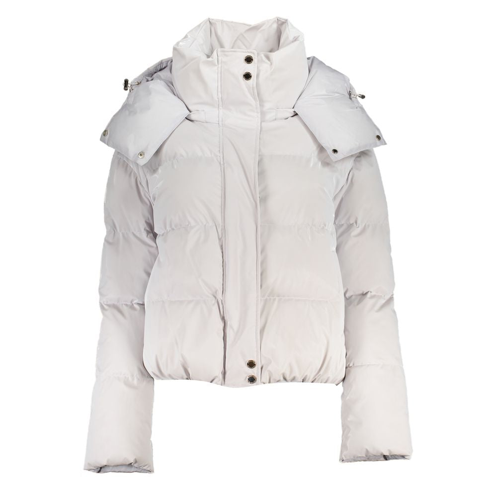 Veste Polyéthylène blanche avec capuche