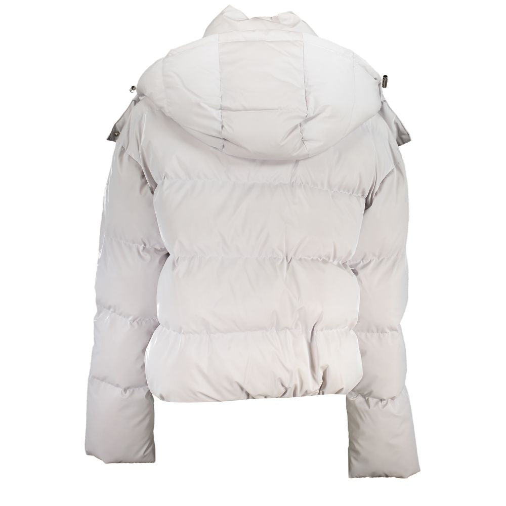 Veste Polyéthylène blanche avec capuche