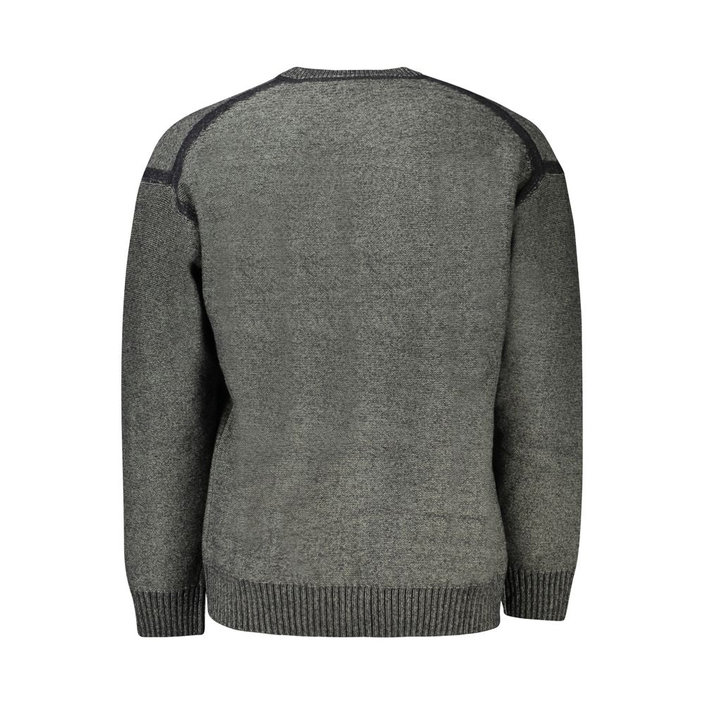 Pull gris avec logo