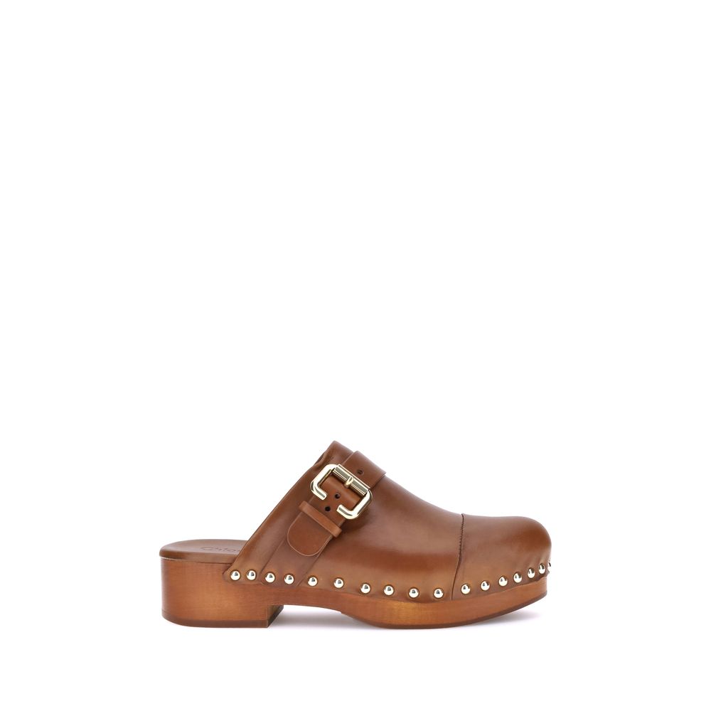 Mules Chloé Jeannette beiges