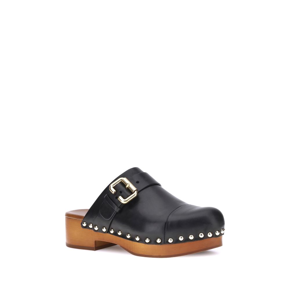 Mules Chloé Jeannette beiges