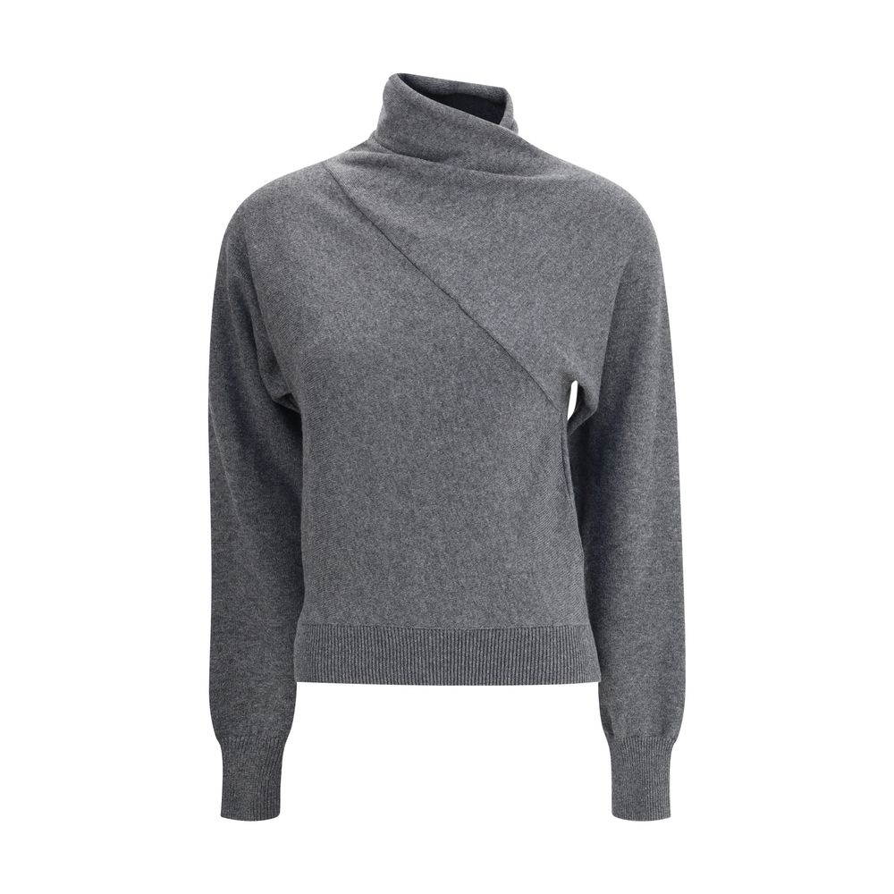 Pull Tom Ford turtleneck gris