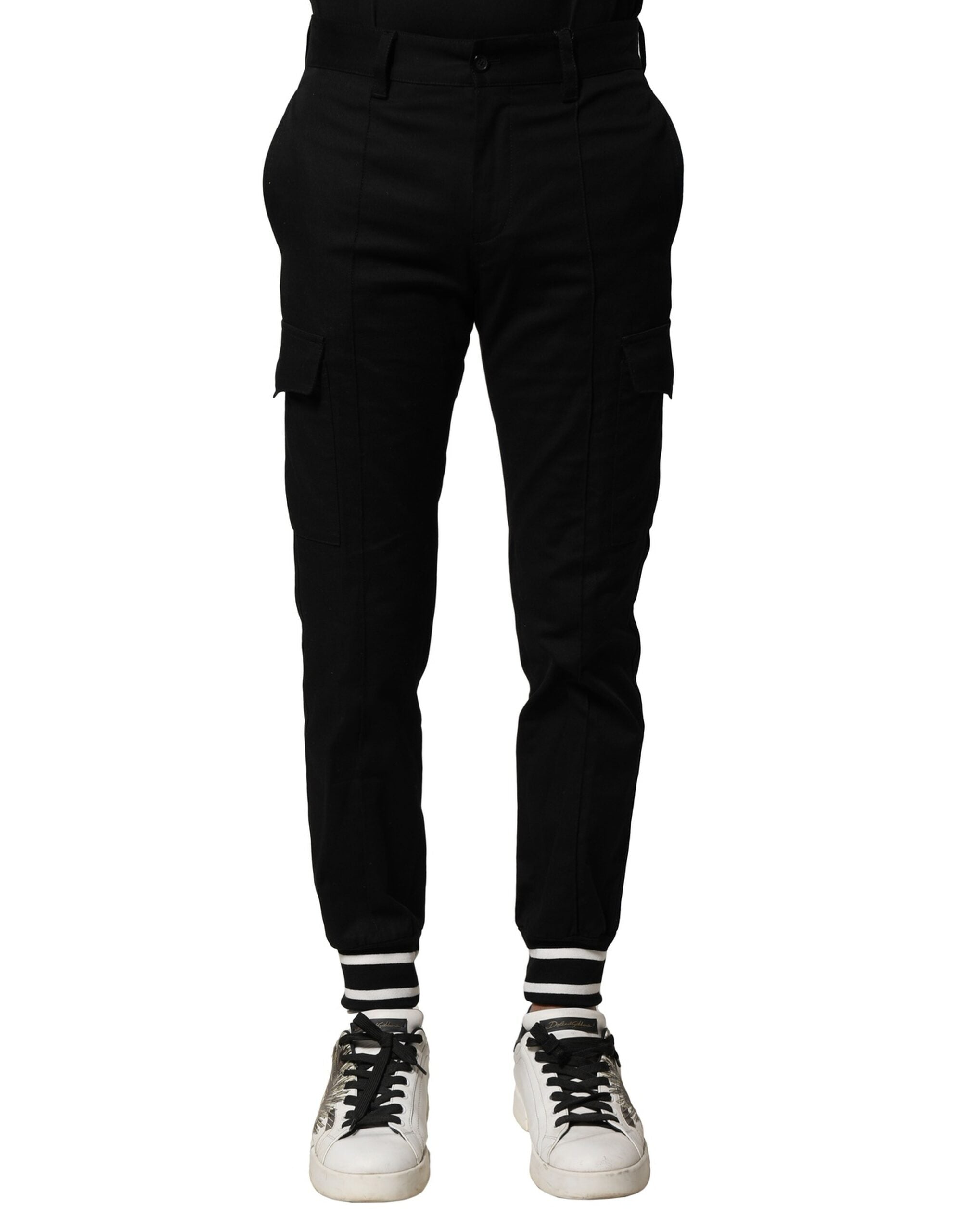 Pantalons Dolce & Gabbana cargo noirs