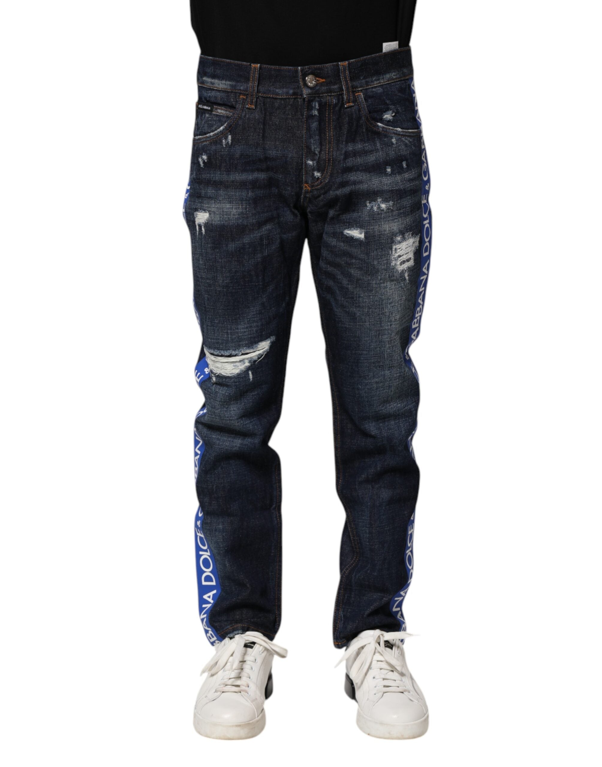 Jean DOLCE & GABBANA skinny bleu foncé
