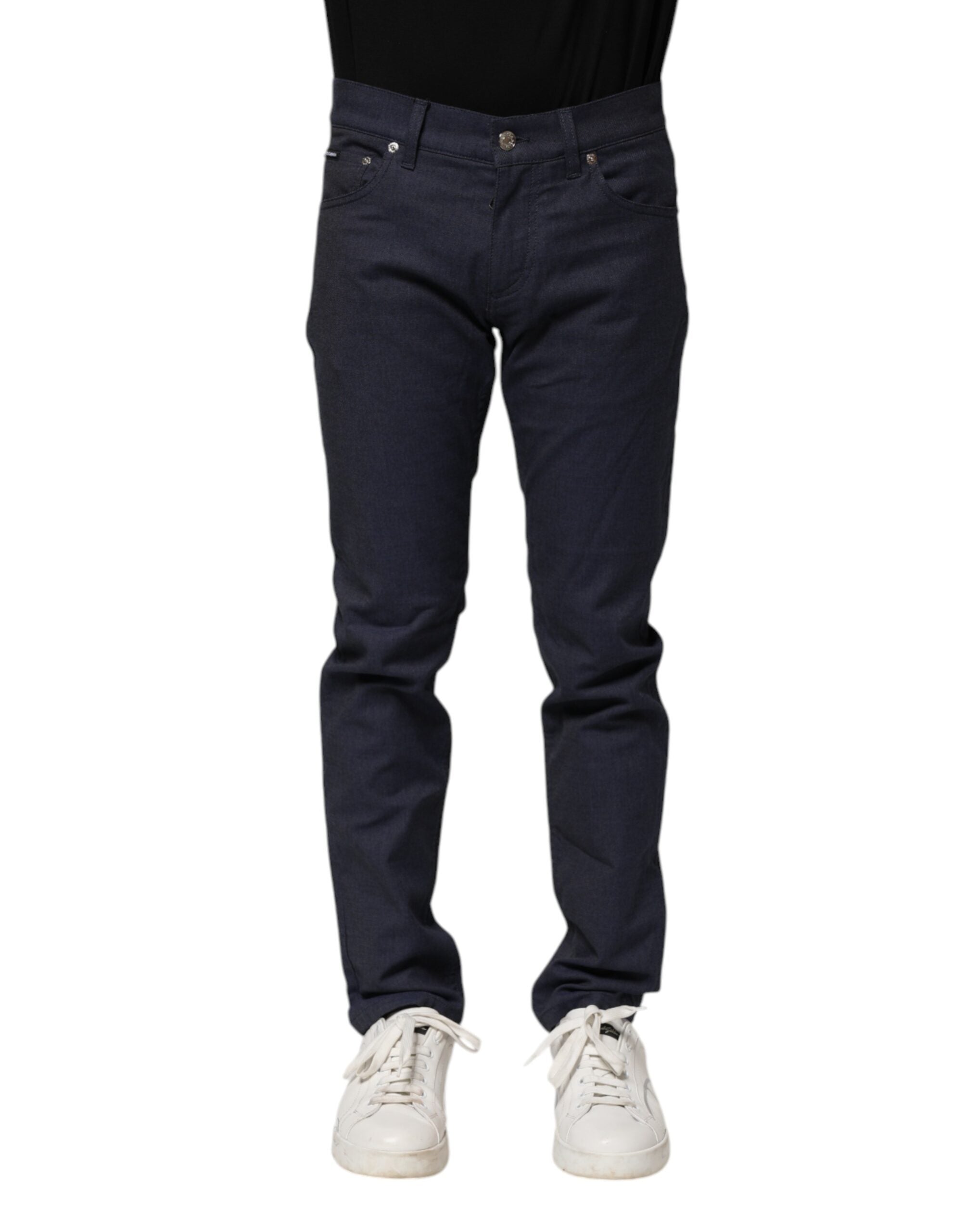 Jeans Dolce & Gabbana skinny bleu foncé