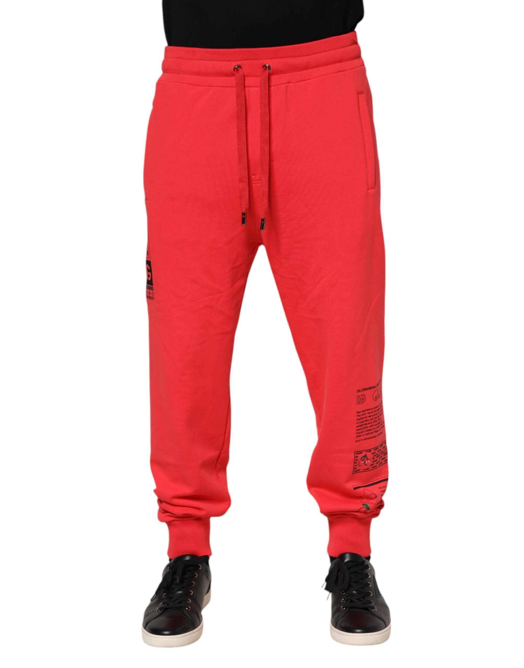 Jogger Dolce & Gabbana rouges