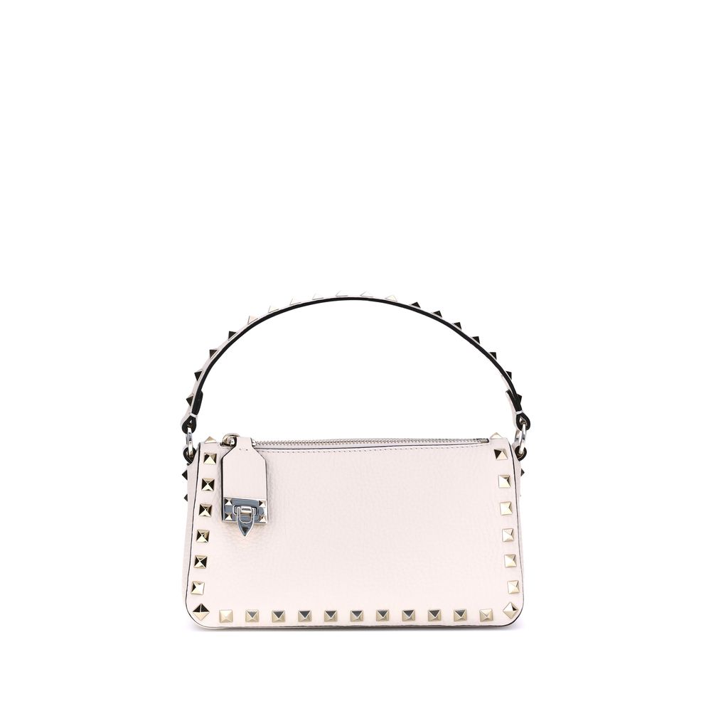 Sac épaule Valentino Garavani Rockstud blanc