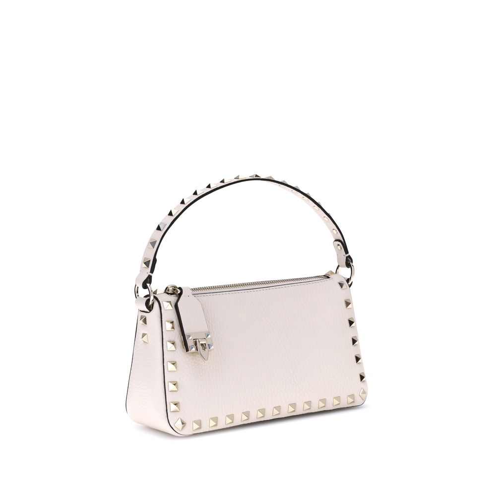 Sac épaule Valentino Garavani Rockstud blanc