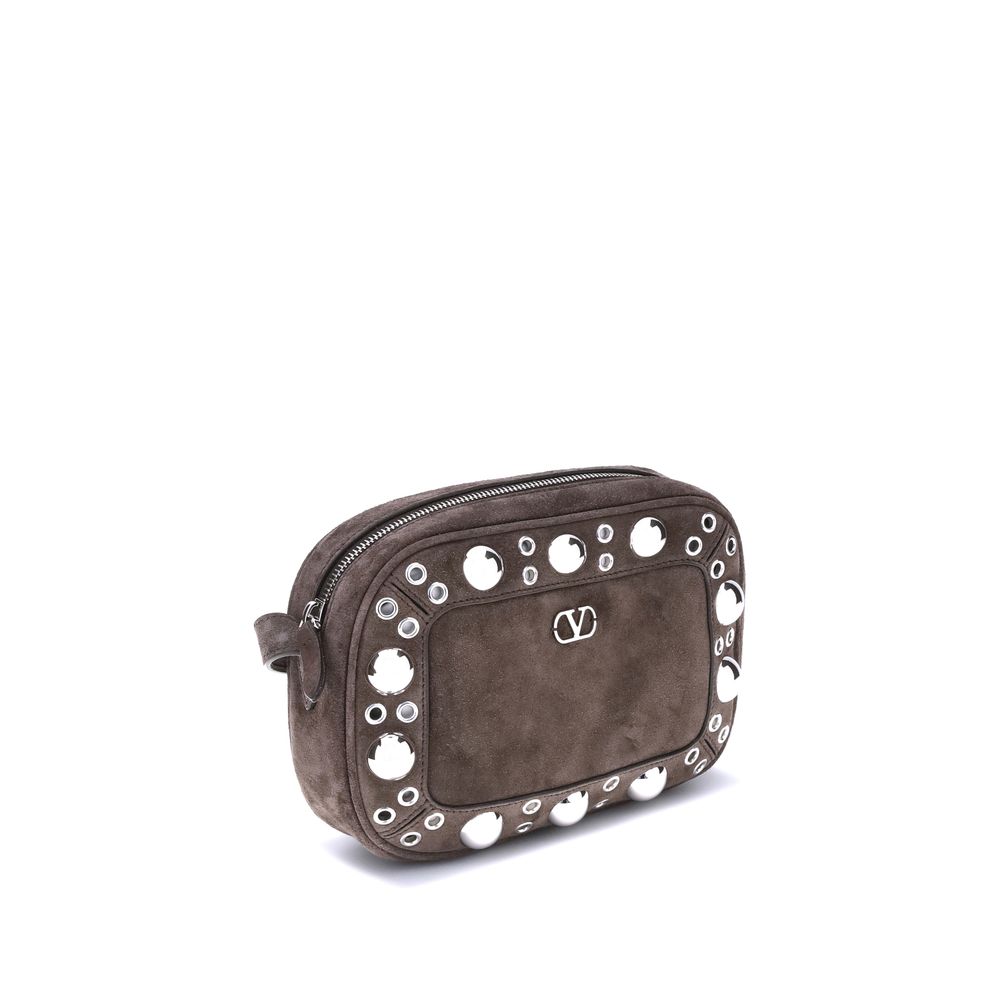 Sac bandoulière Valentino Garavani Nellcôte gris