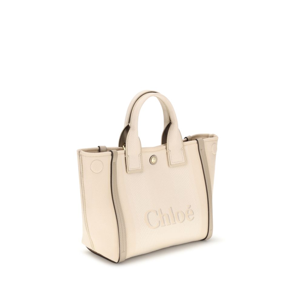 Sac Chloé Carry Tote beige