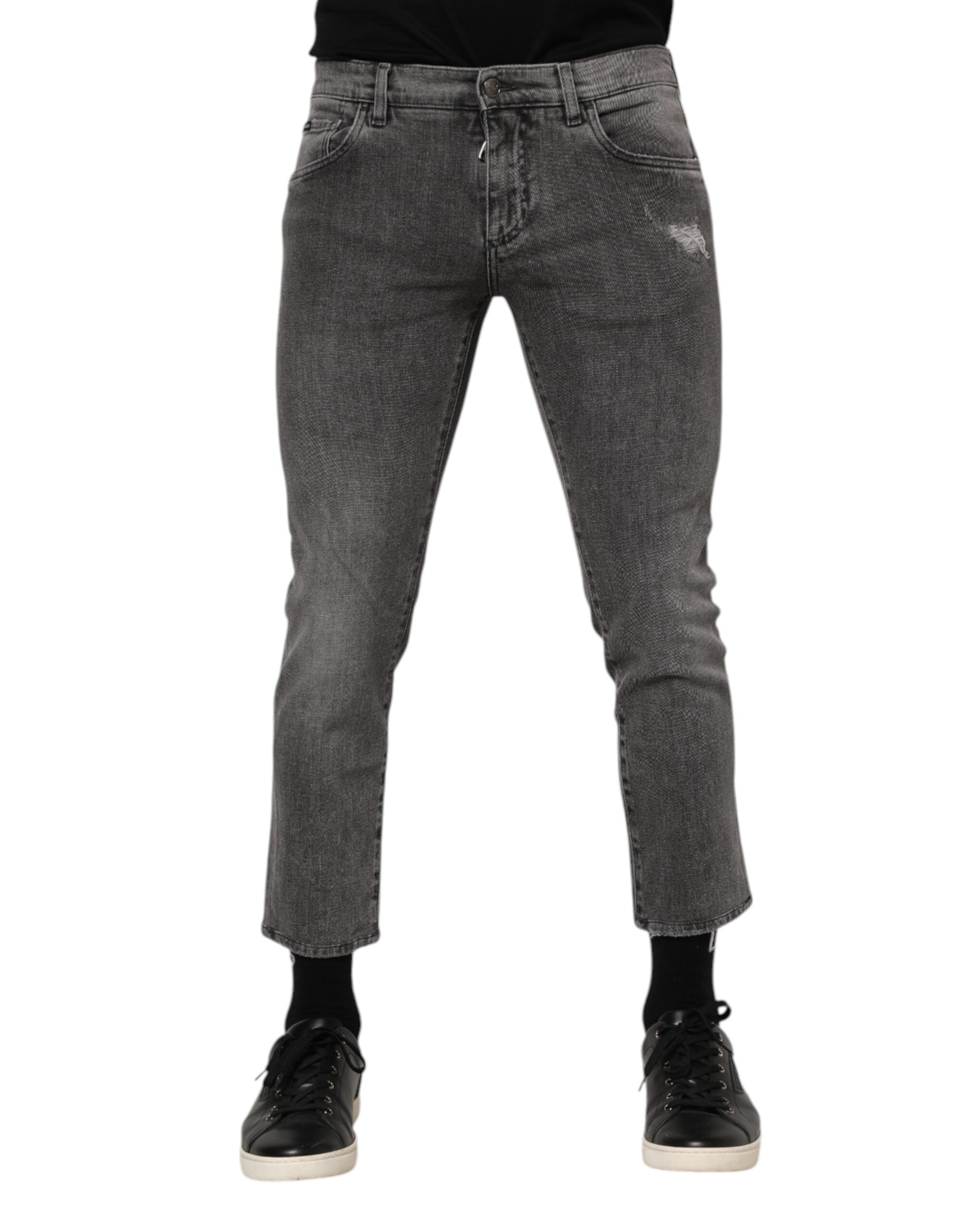 Jean DOLCE & GABBANA Skinny gris