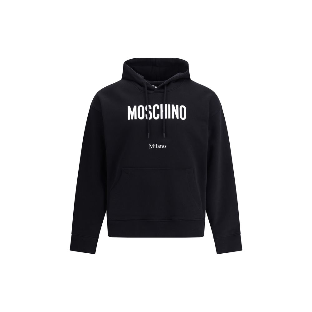 Hoodie Moschino logo noir