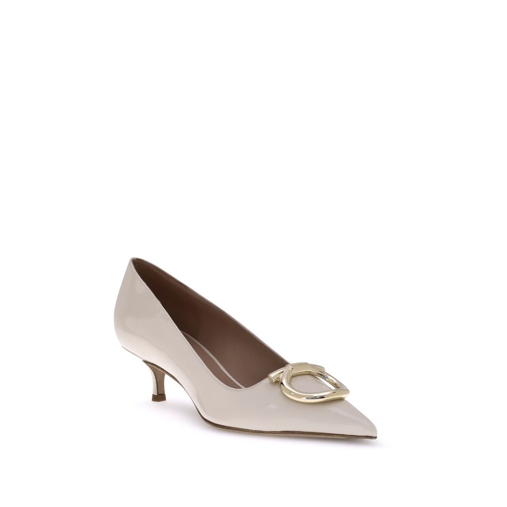Escarpins Ferragamo Gancini noires