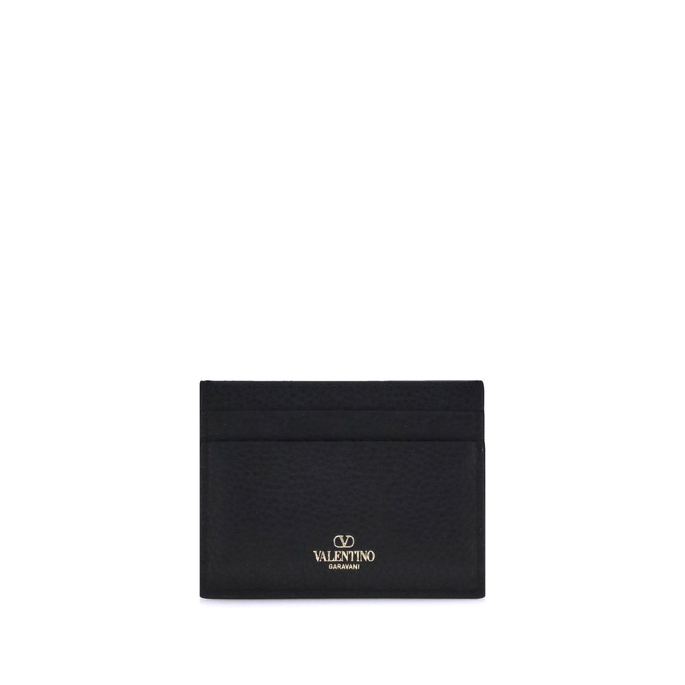 Porte-cartes Valentino Garavani Rockstud noir
