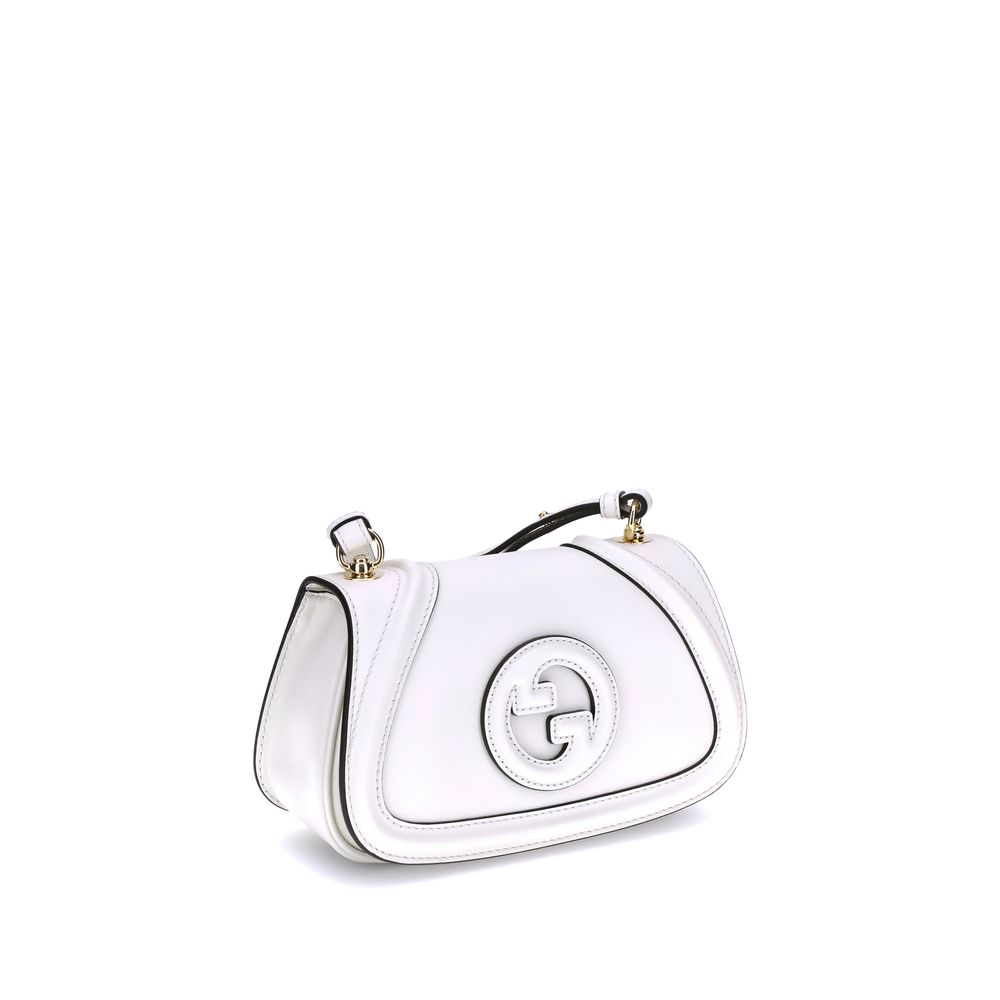 Sac épaule Gucci Blondie blanc