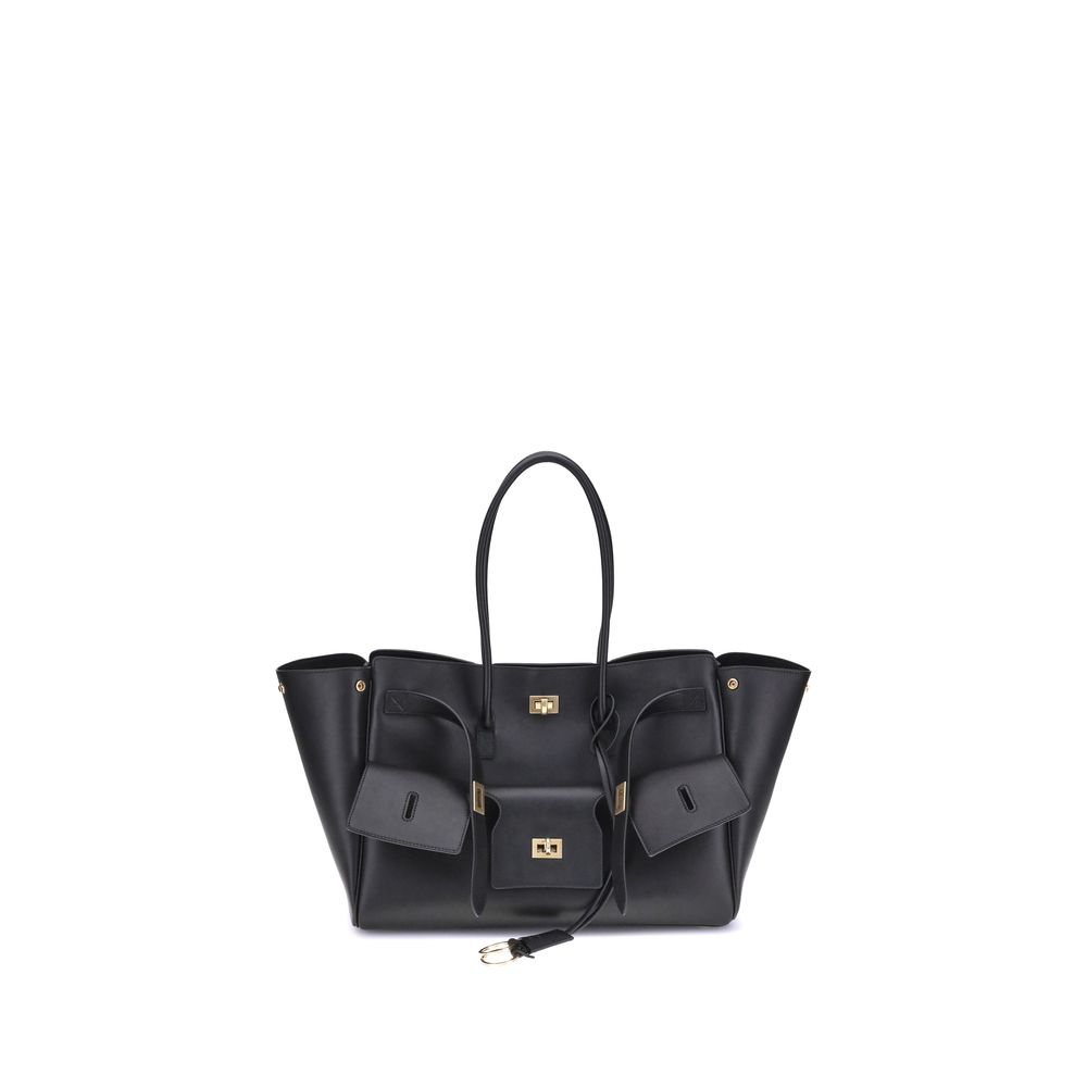 Sac épaule Balenciaga Bel Air noir