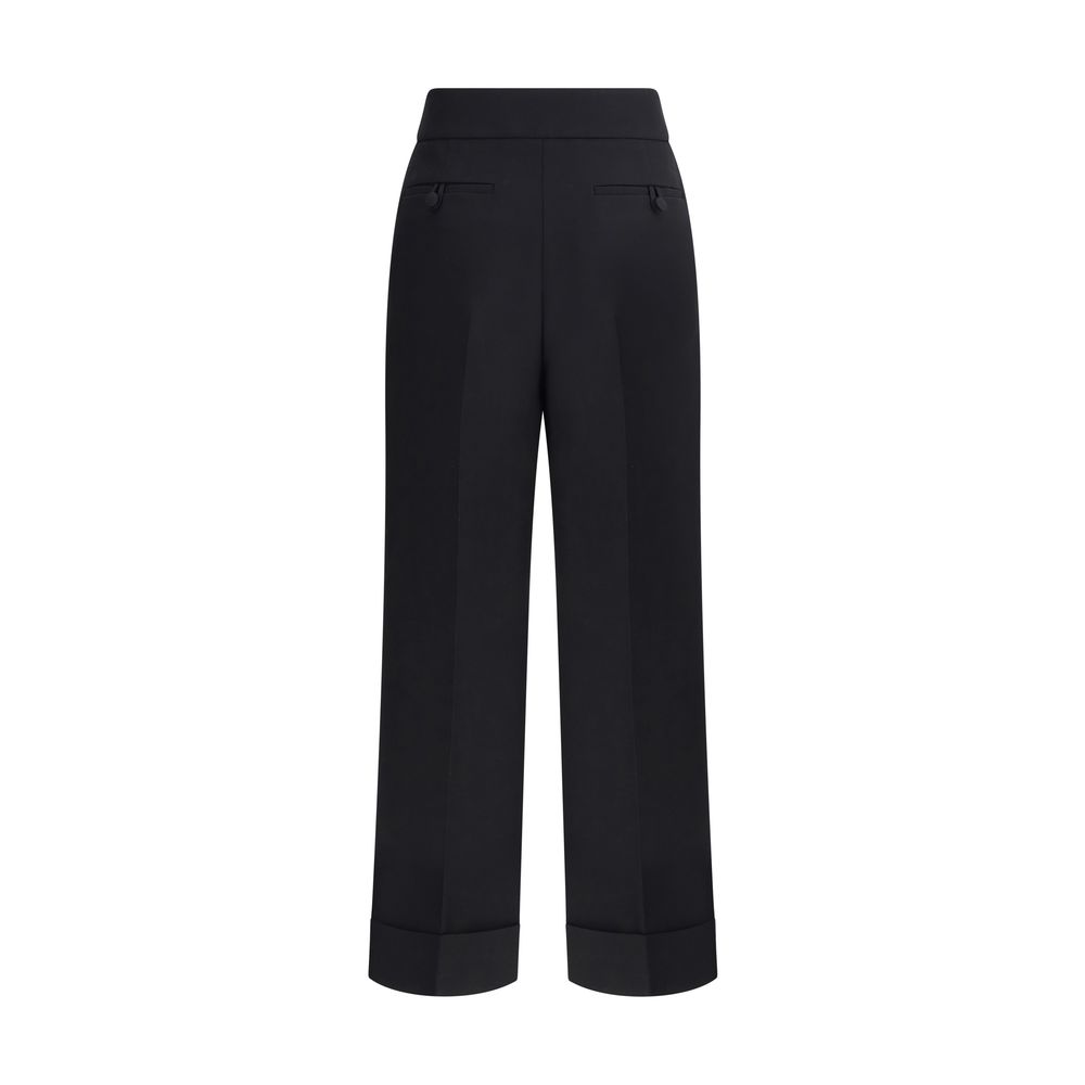 Pantalon Valentino 100% Laine noir