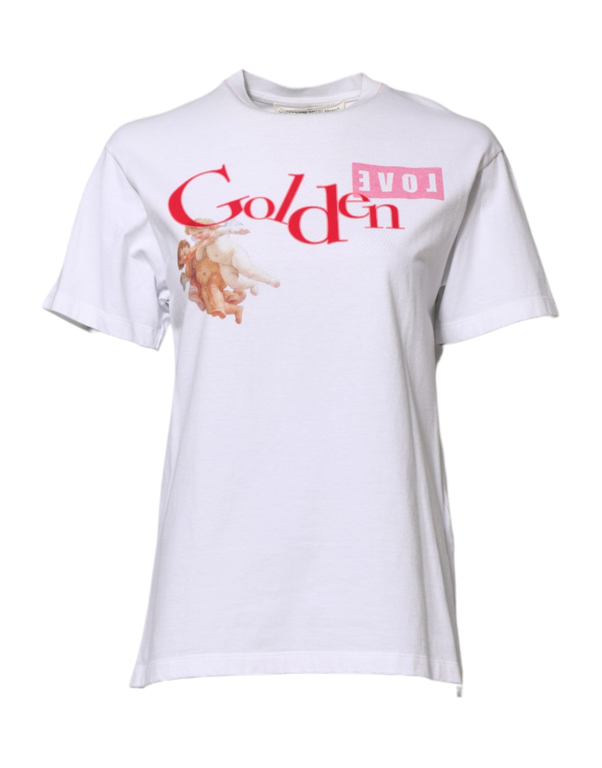 T-shirt Golden Goose Deluxe Brand blanc