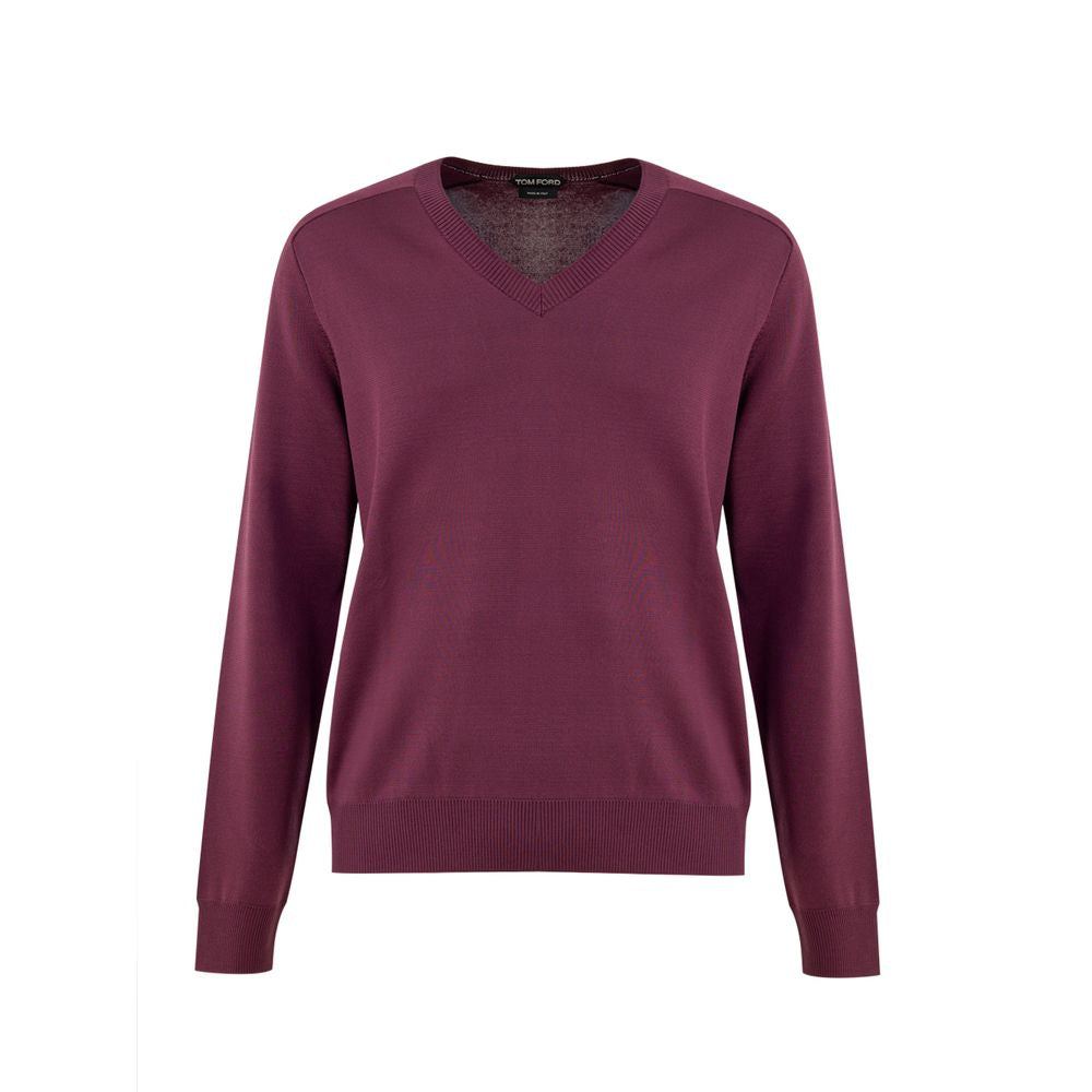 Pull Tom Ford V-Neck violet