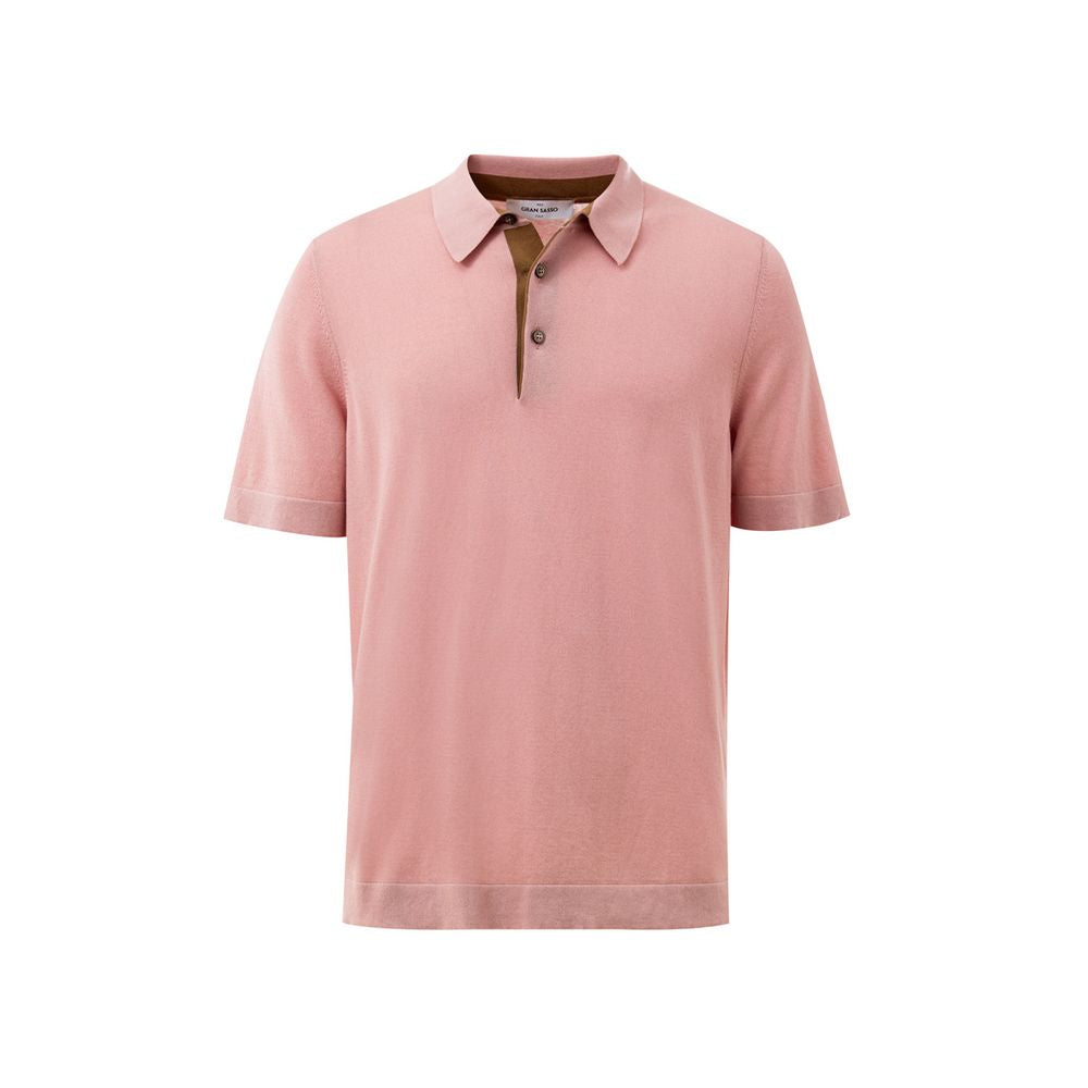 Polo Gran Sasso modèle rosa rose