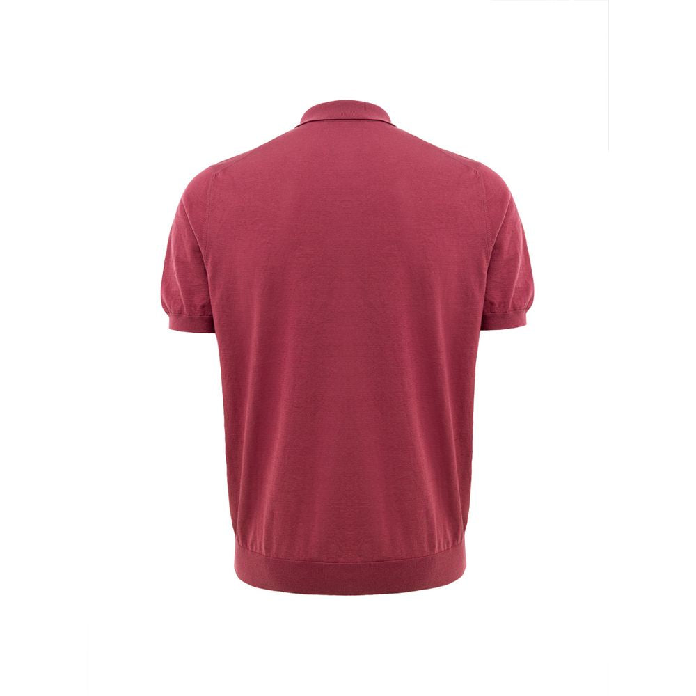 Polo Gran Sasso rouge cerise