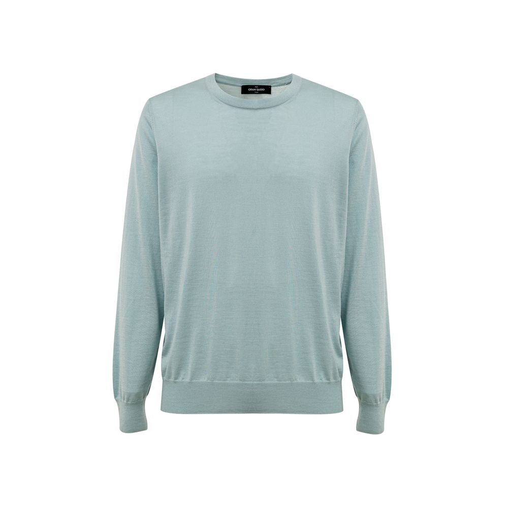 Pull Gran Sasso modèle basique bleu clair