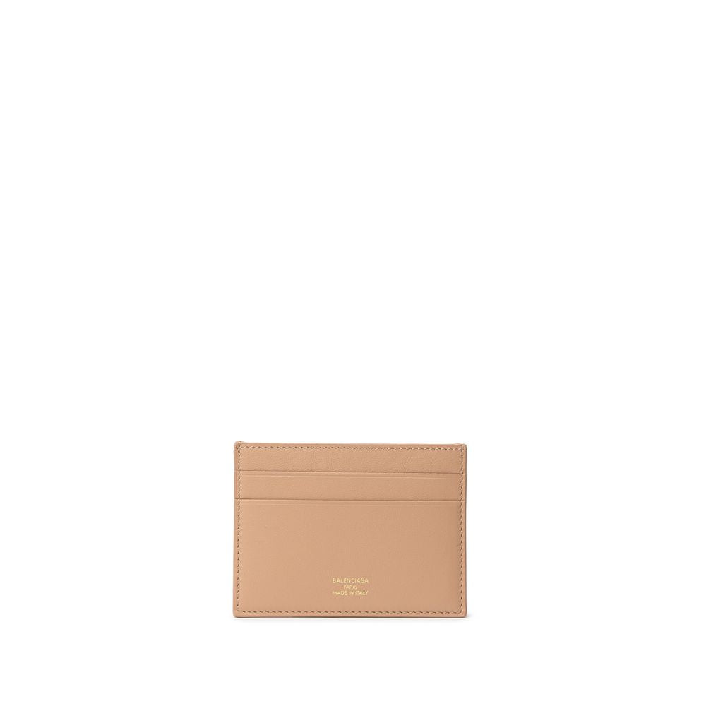 Porte-cartes Balenciaga 25MG109 beige foncé