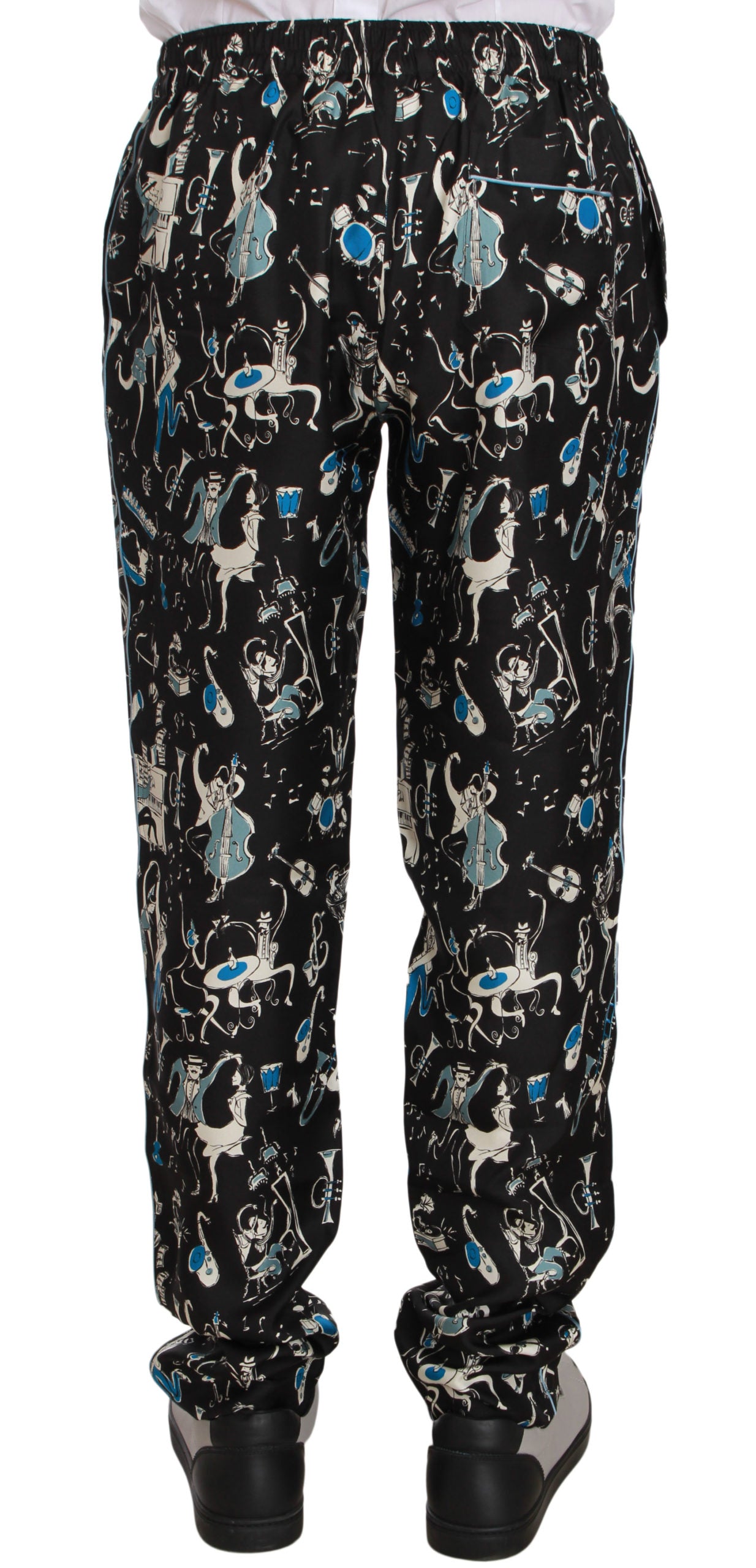 Pantalons Dolce & Gabbana Lounge noirs
