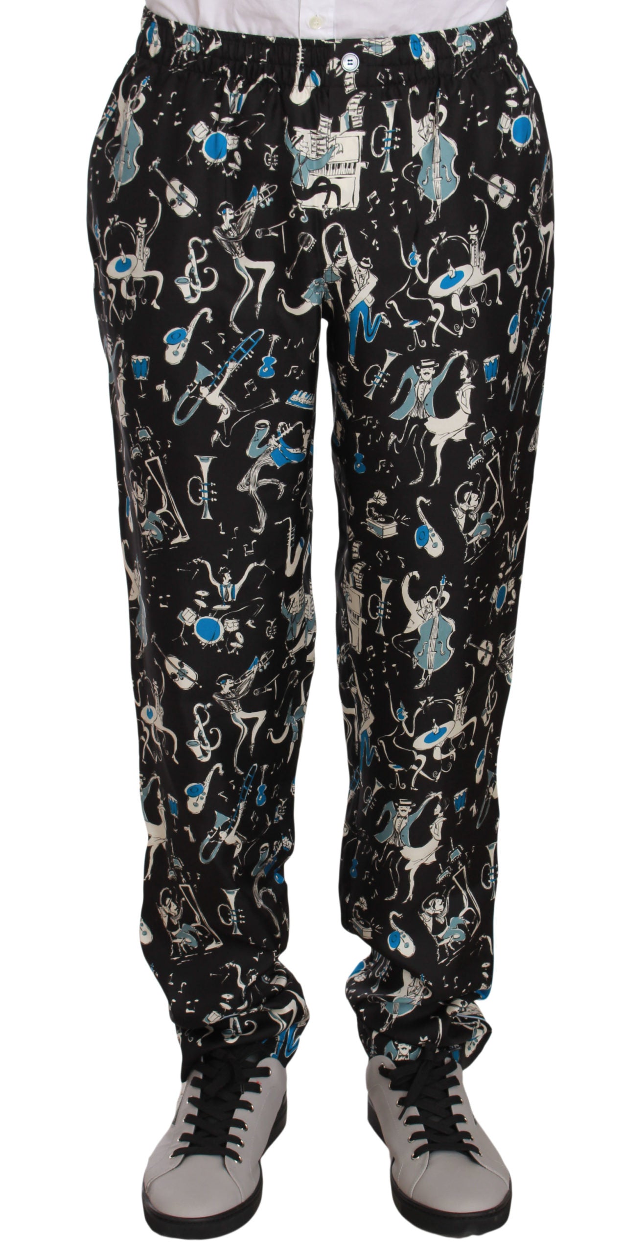 Pantalons Dolce & Gabbana Lounge noirs