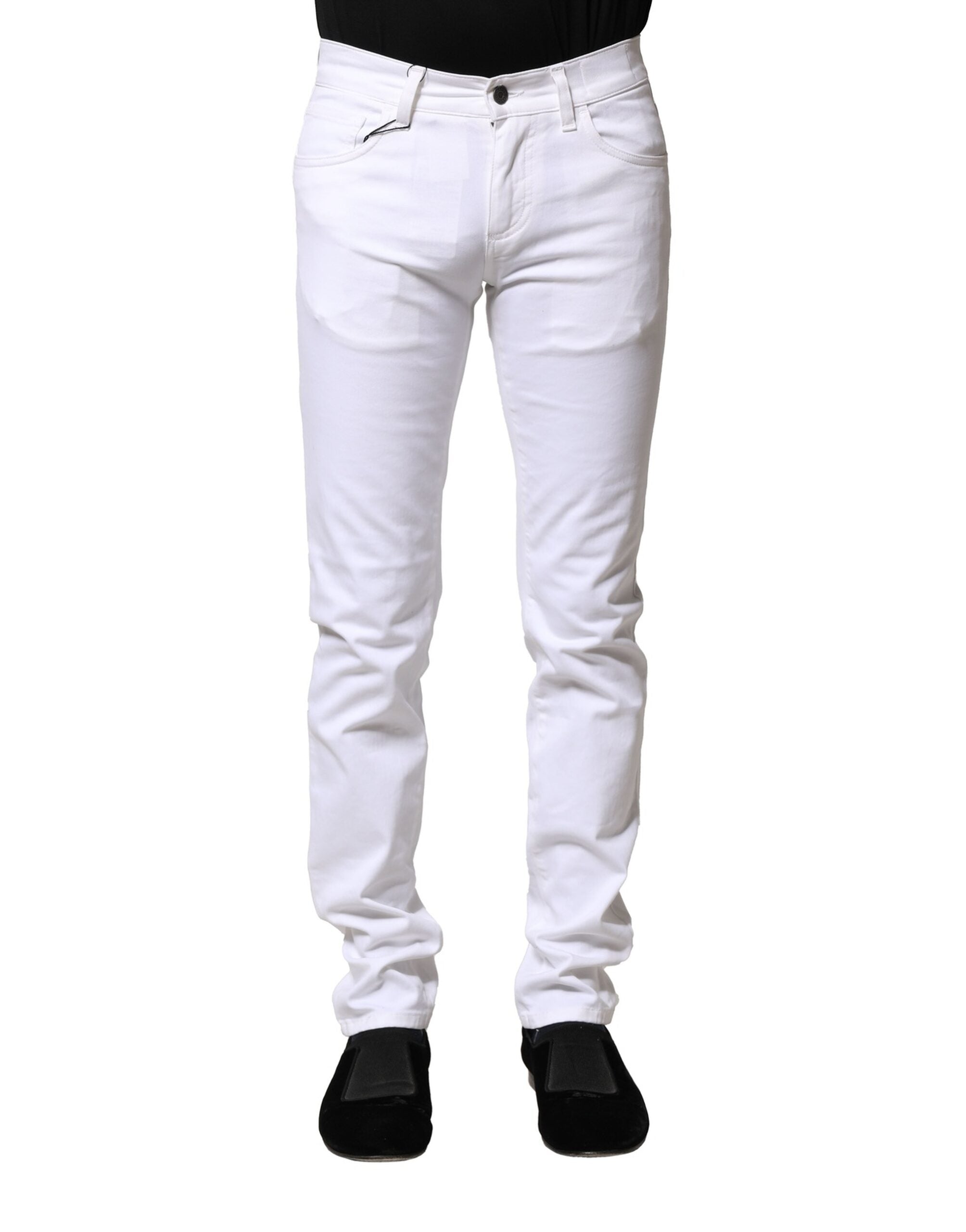 Jeans Dolce & Gabbana skinny blancs