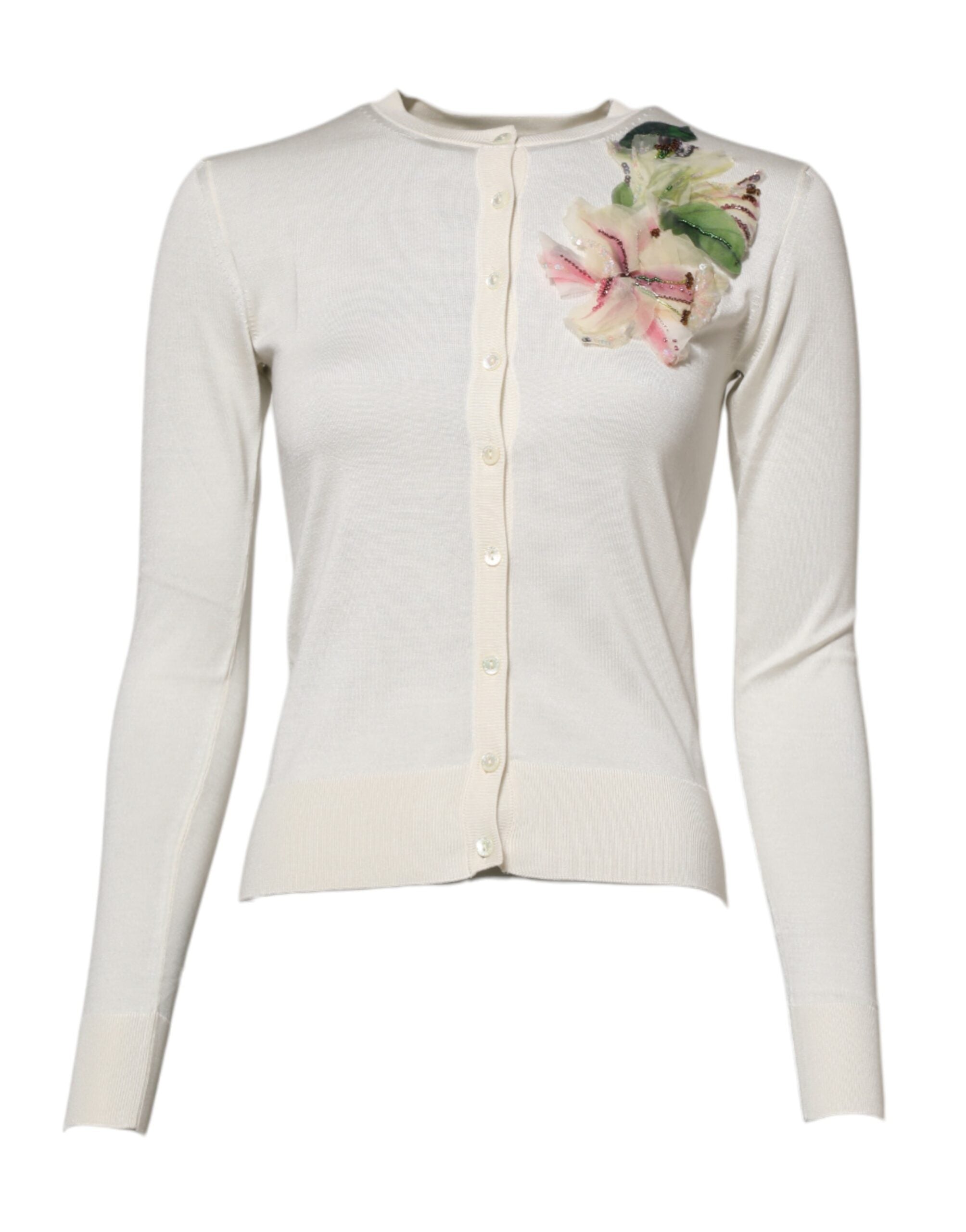 Cardigan Dolce & Gabbana Lily blanc
