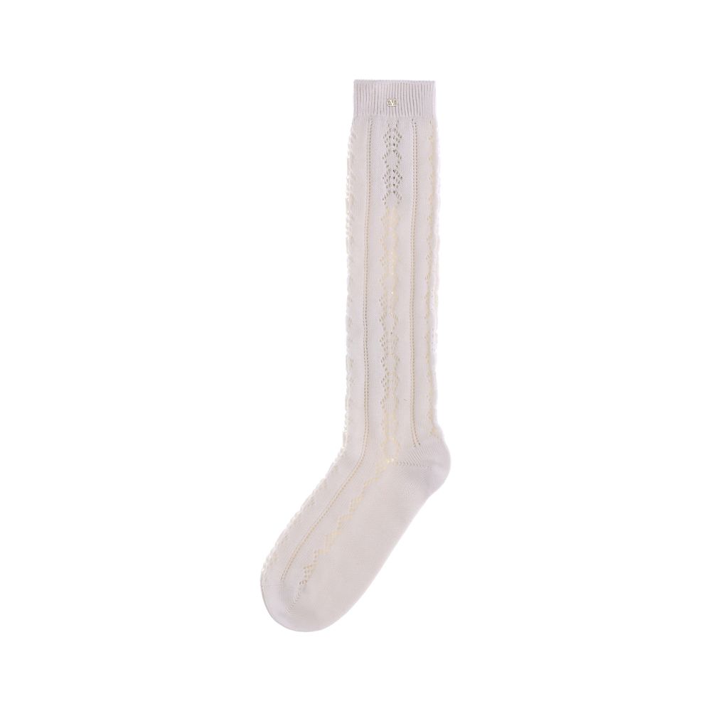 Chaussettes Valentino Garavani blanches