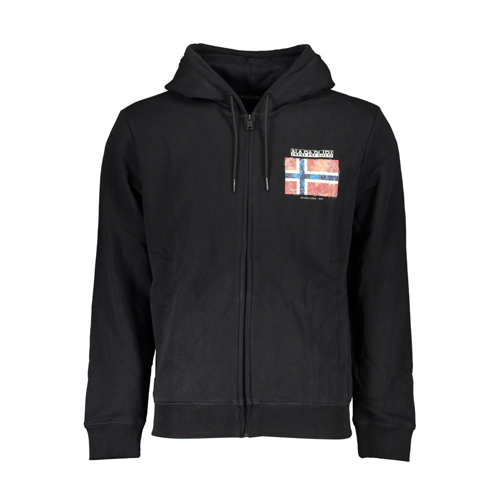 Sweatshirt Napapijri à capuche noir