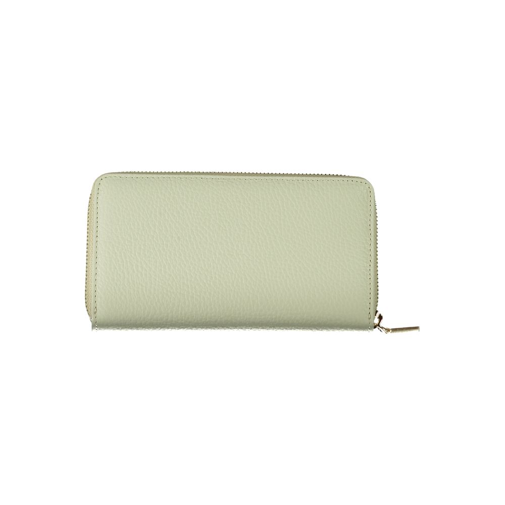 Portefeuille Green cuir vert