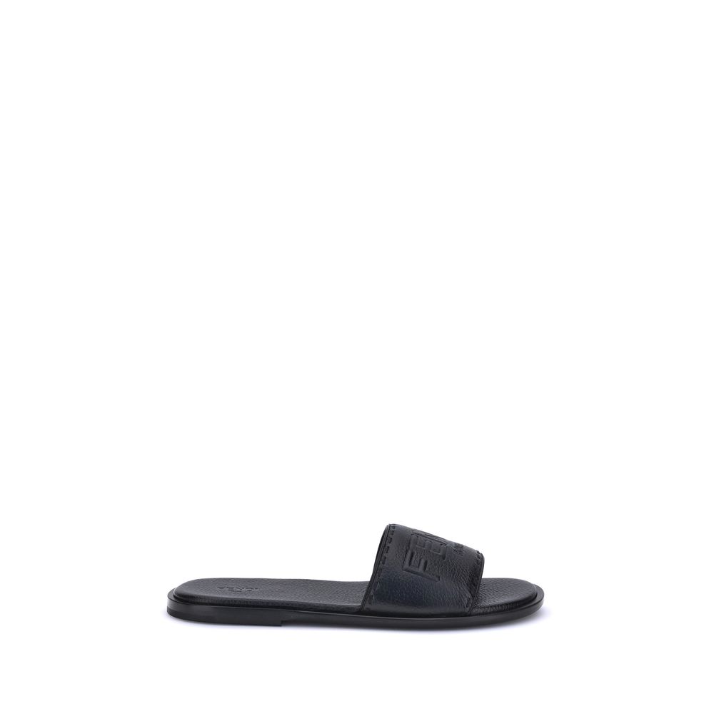 Sandales Fendi noires