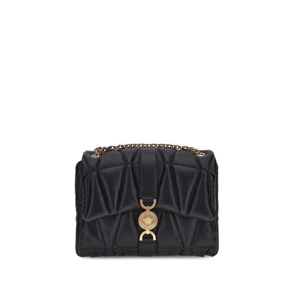 Sac à épaule Versace Kleio noir
