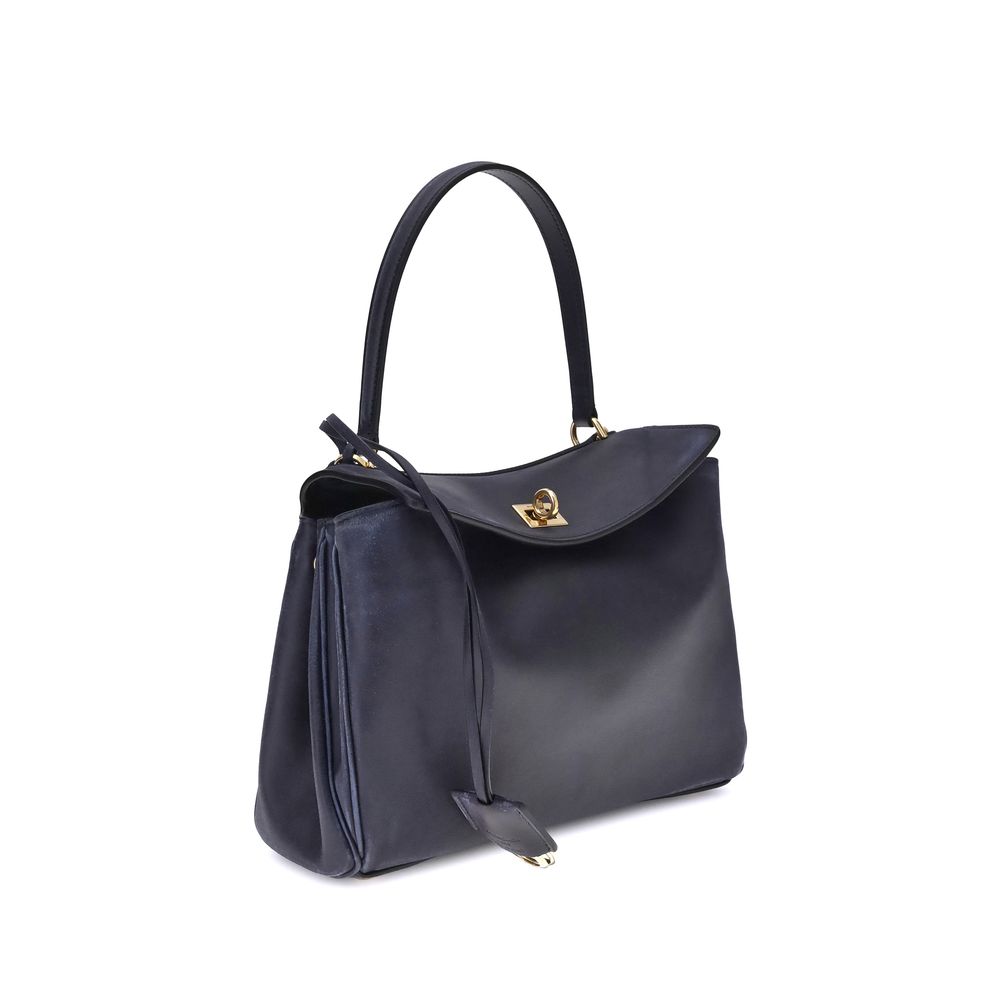 Sac épaule Balenciaga Rodeo cuir noir