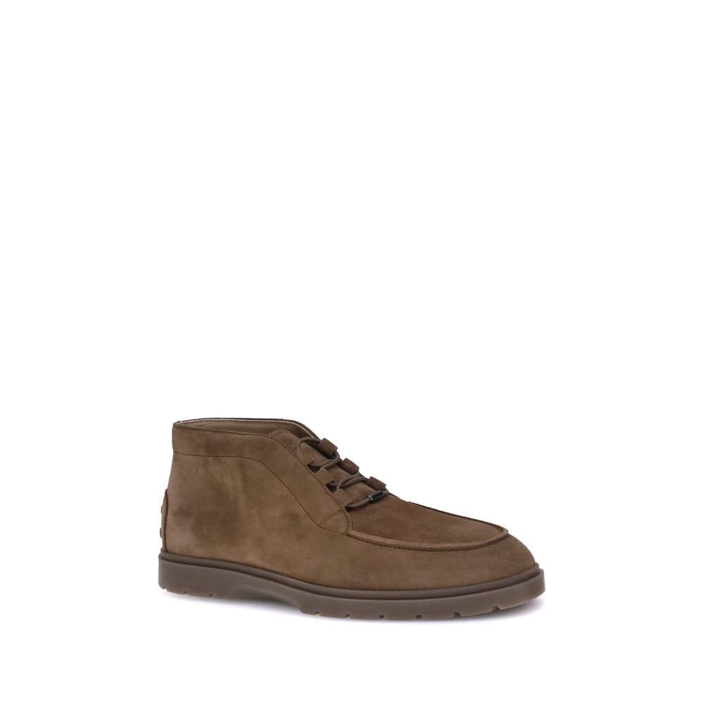 Chaussures à lacet Tod’s beiges