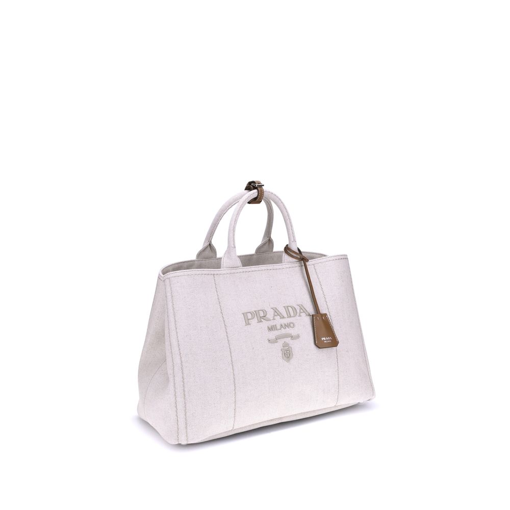 Sac Jardinière Prada extra large beige